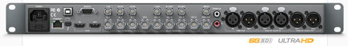 Blackmagic Design HyperDeck Studio Pro Rear Connections